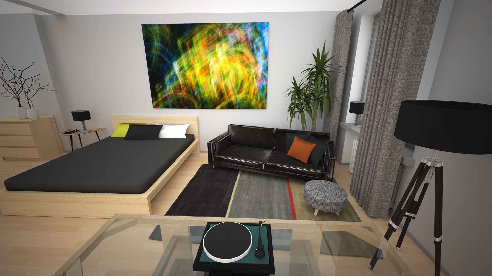 Havainnekuva tilasta