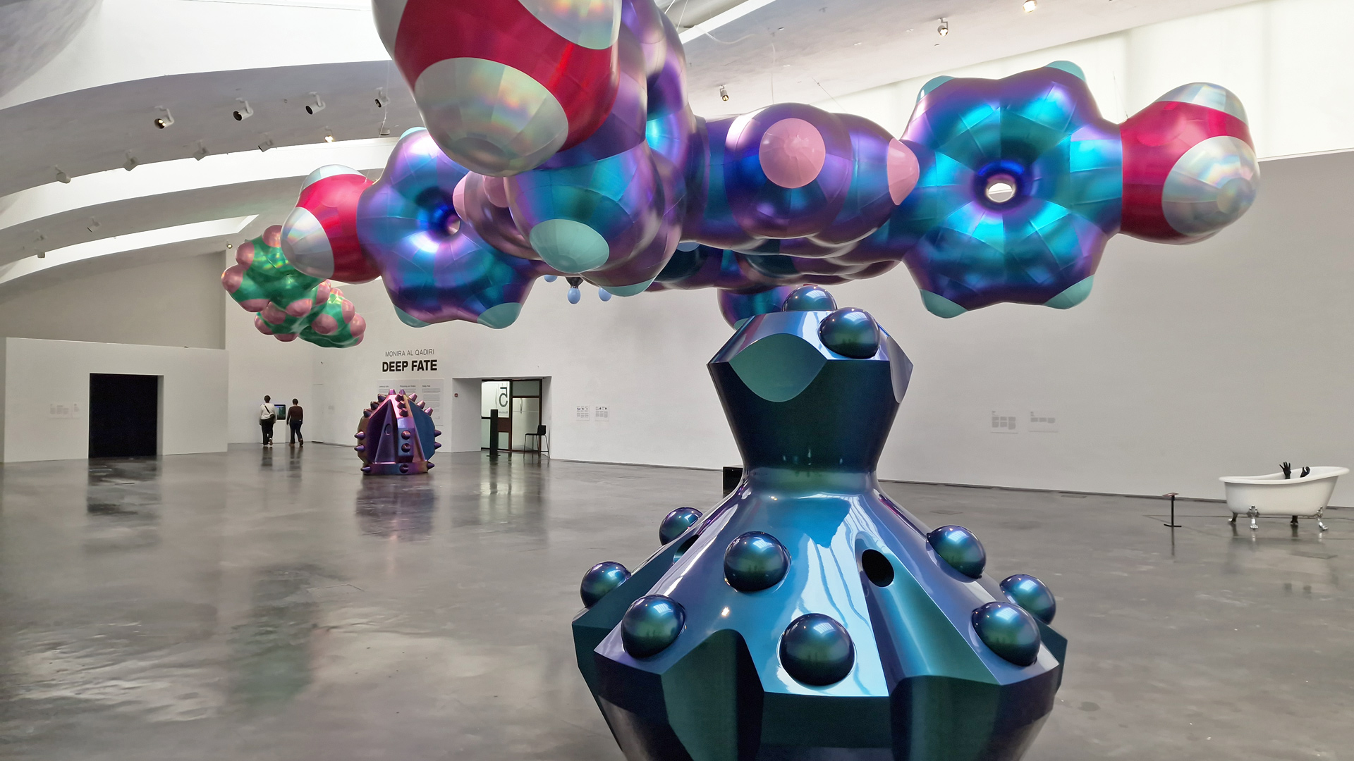 Havainnekuva näyttelystä